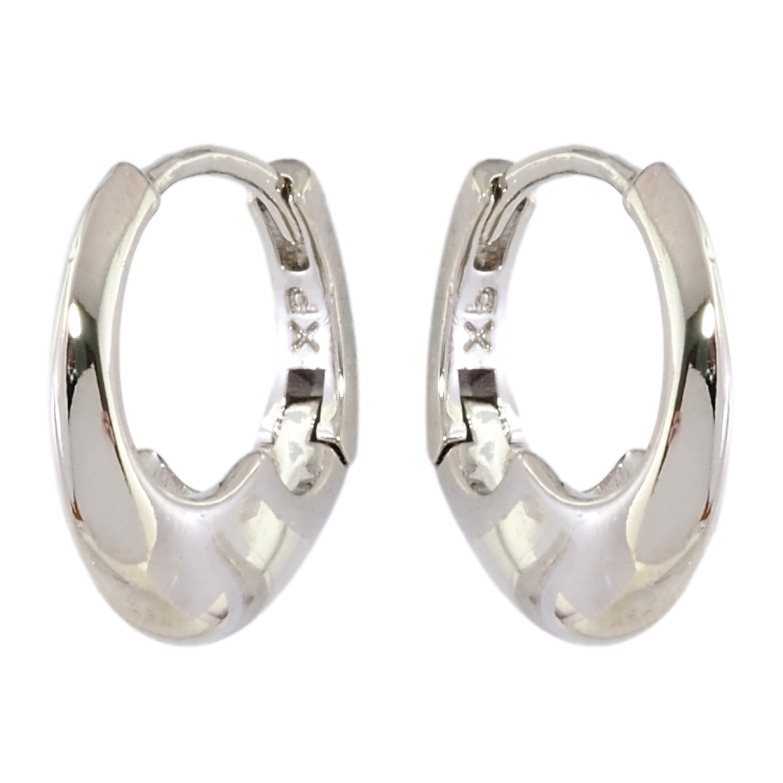 Серьги Xuping Родий колечки Декоративный узор фото №1