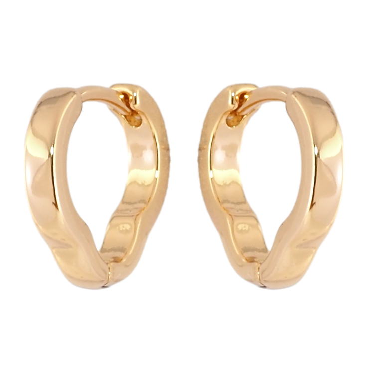 Сережки Xuping Позолота 18K колечка Фігурні фото №5 Сережки Xuping Позолота 18K колечка Фігурні фото №5