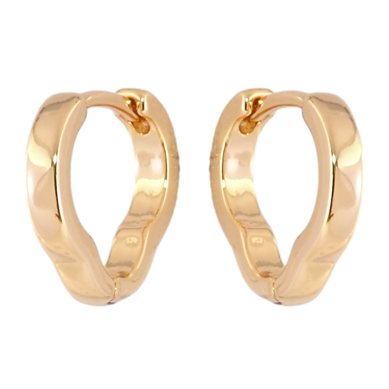 Серьги Xuping Позолота 18K колечки Фигурные фото №1 Серьги Xuping Позолота 18K колечки Фигурные фото №1