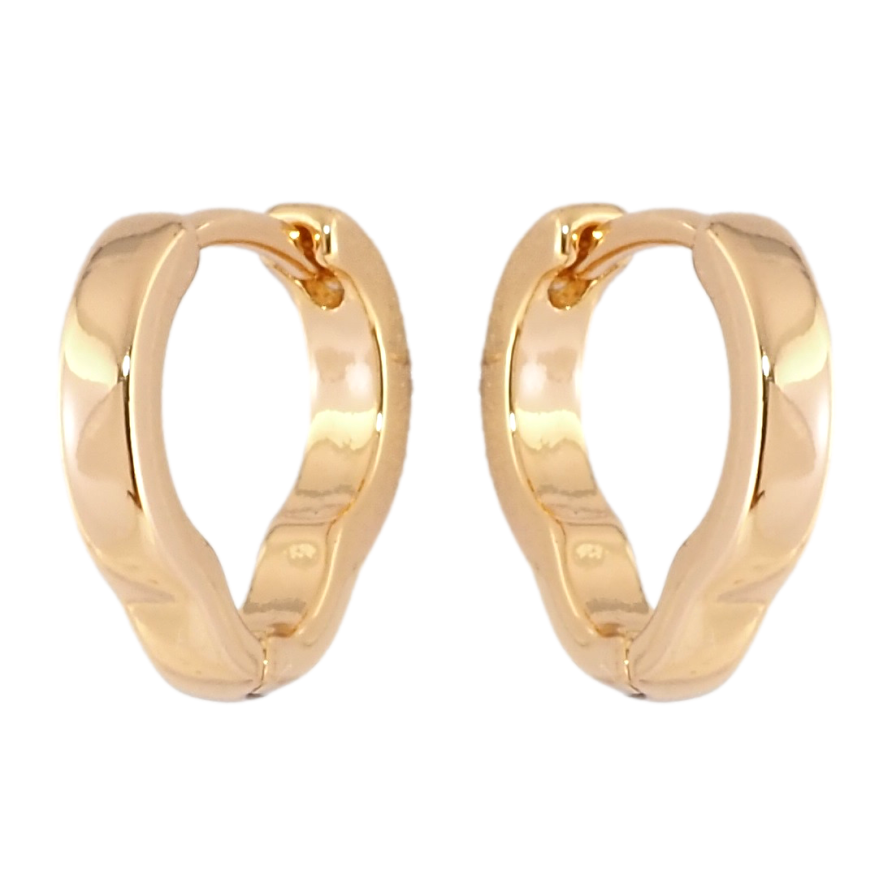 Сережки Xuping Позолота 18K колечка Фігурні фото №1 Сережки Xuping Позолота 18K колечка Фігурні фото №1