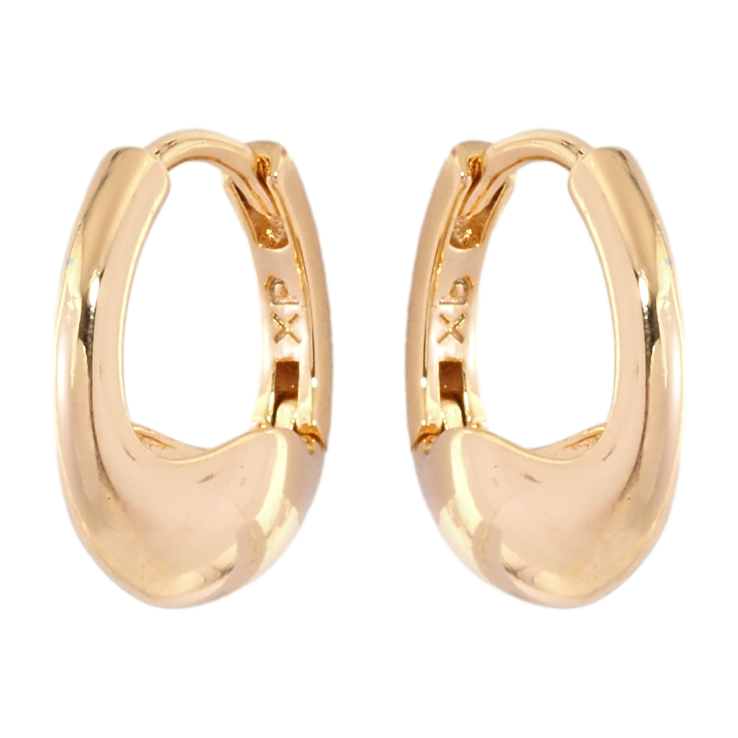 Сережки Xuping Позолота 18K колечка Декоративний візерунок фото №14