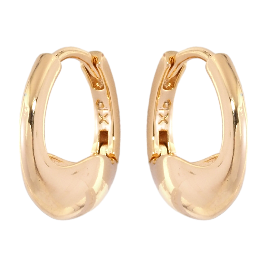 Сережки Xuping Позолота 18K колечка Декоративний візерунок фото №1 Сережки Xuping Позолота 18K колечка Декоративний візерунок фото №1