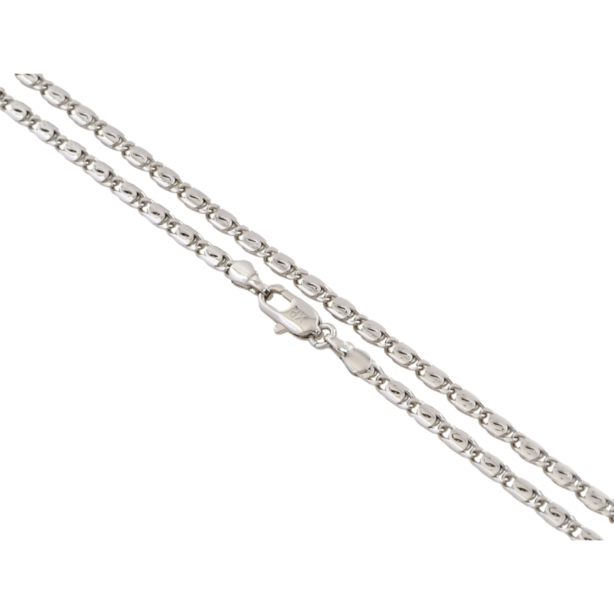 Ланцюжок Xuping Родій Плетіння Равлик довжина 45см х 3мм фото №1