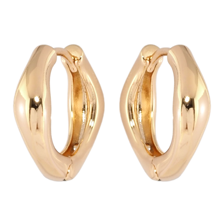 Серьги Xuping Позолота 18K колечки Фигурные фото №14 Серьги Xuping Позолота 18K колечки Фигурные фото №14