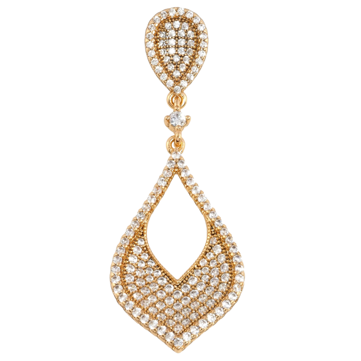 Кулон Xuping Позолота 18K Изящная подвеска с инкрустацией цирконием для цепочки до 2мм фото №2