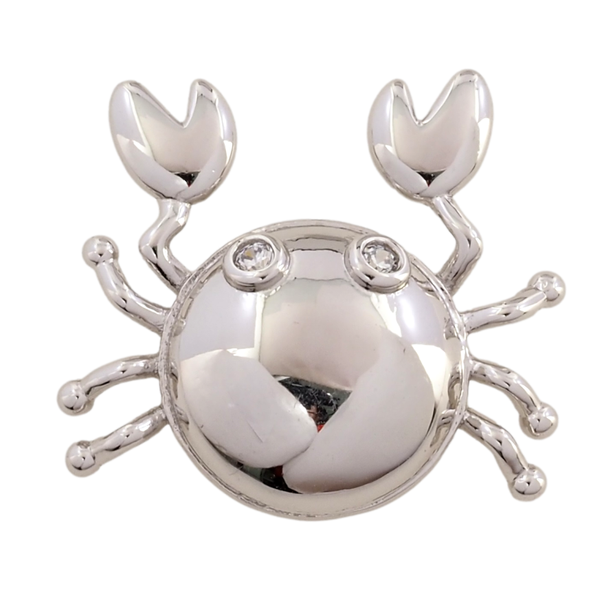 Кулон Xuping Родий Краб для цепочки до 2мм фото №1