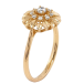 Кольцо Xuping Позолота 18K Цветок с цирконием фото №2 Кольцо Xuping Позолота 18K Цветок с цирконием фото №2