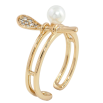 Каблучка Xuping Позолота 18K Ложка з перлиною фото №2