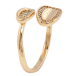 Кольцо Xuping Позолота 18K Овалы с цирконием фото №2 Кольцо Xuping Позолота 18K Овалы с цирконием фото №2