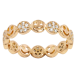 Кольцо Xuping Позолота 18K Смайлы с цирконием фото №1 Кольцо Xuping Позолота 18K Смайлы с цирконием фото №1