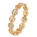 Кольцо Xuping Позолота 18K Смайлы с цирконием фото №2 Кольцо Xuping Позолота 18K Смайлы с цирконием фото №2