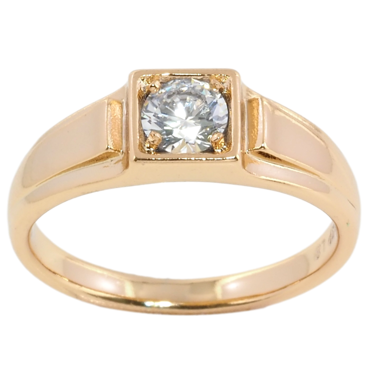 Каблучка Xuping Позолота 18K Фіаніт фото №13 Каблучка Xuping Позолота 18K Фіаніт фото №13