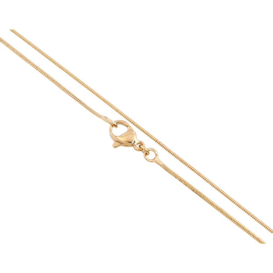 Ланцюжок Xuping Позолота 18K Плетіння Ювелірний шнур довжина 45см х 1мм фото №1