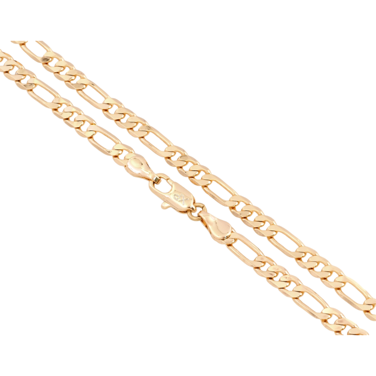 Ланцюжок Xuping Позолота 18K Плетіння Фігаро довжина 45см х 4мм фото №3