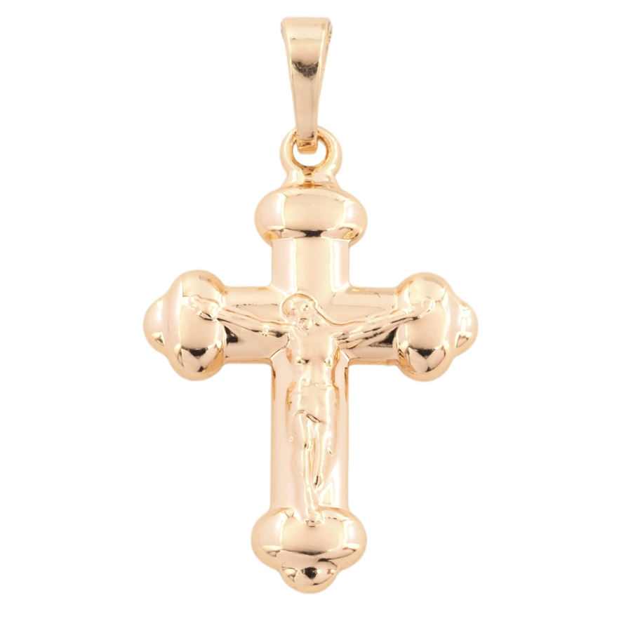 Кулон Xuping M&L Цвет 18К Крест с Распятием для цепочки до 5мм фото №1 Кулон Xuping M&L Цвет 18К Крест с Распятием для цепочки до 5мм фото №1