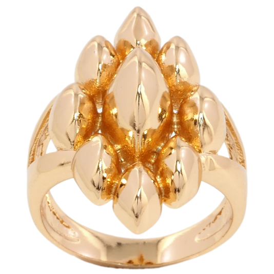 Кольцо Xuping Позолота 18K Декоративный узор фото №1