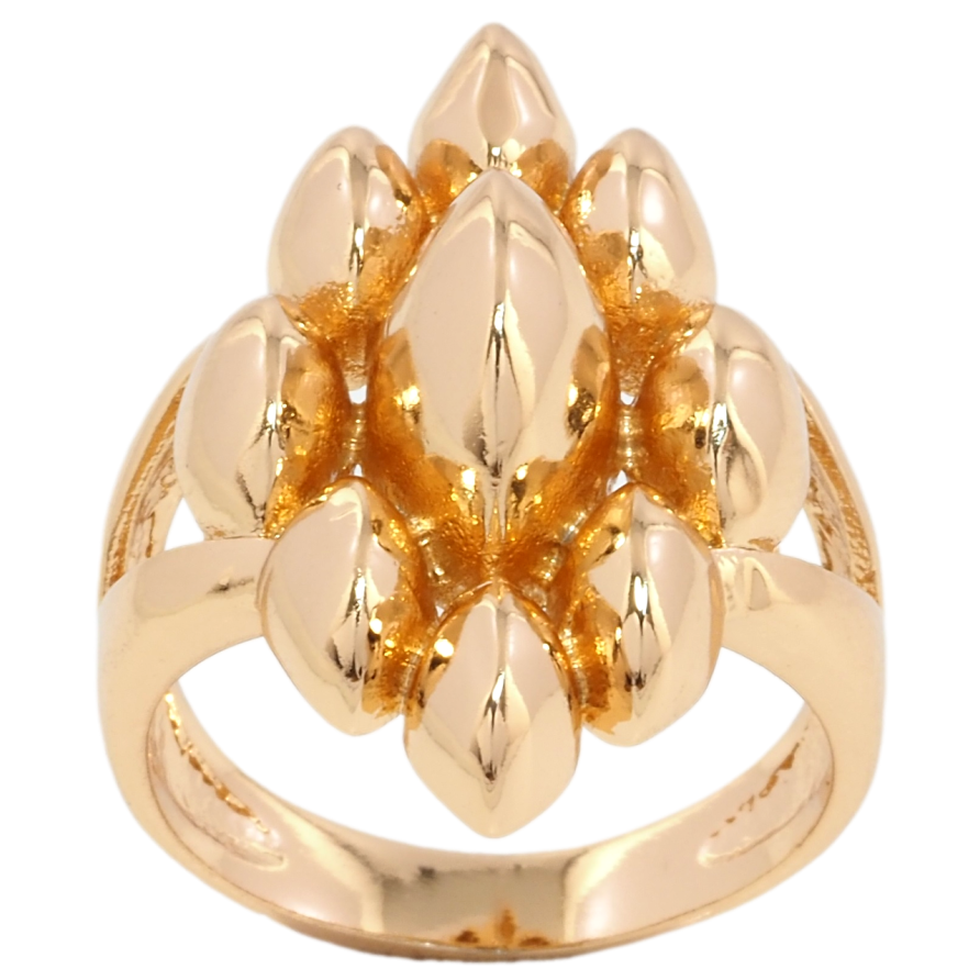 Каблучка Xuping Позолота 18K Декоративний візерунок фото №1