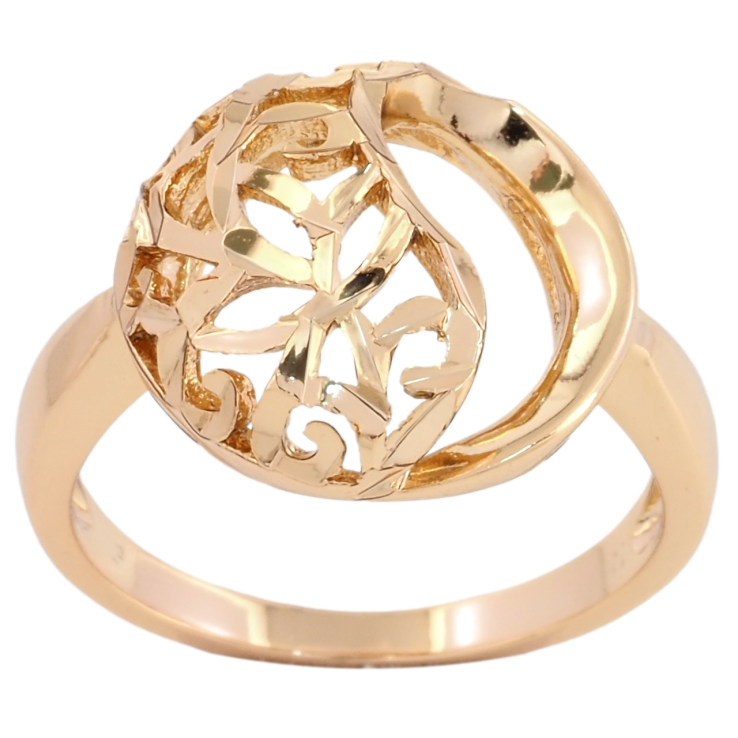 Кольцо Xuping Позолота 18K Резной узор фото №25 Кольцо Xuping Позолота 18K Резной узор фото №25