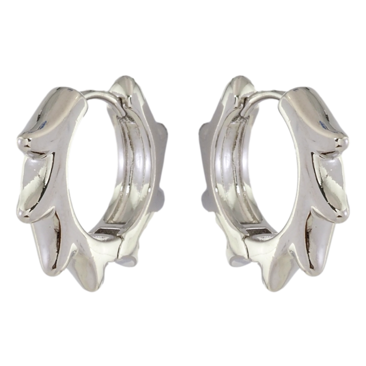 Серьги Xuping Родий колечки Декоративные фото №19