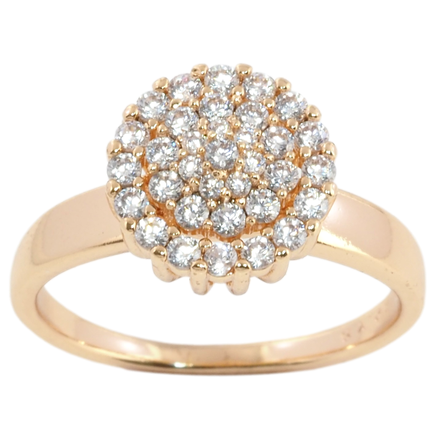 Кольцо Xuping M&L Цвет 18К Инкрустация цирконием фото №1 Кольцо Xuping M&L Цвет 18К Инкрустация цирконием фото №1