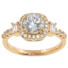 Кольцо Xuping Позолота 18K Фианит с инкрустацией цирконием фото №1 Кольцо Xuping Позолота 18K Фианит с инкрустацией цирконием фото №1