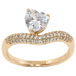 Кольцо Xuping Позолота 18K Кристальное сердечко фото №1 Кольцо Xuping Позолота 18K Кристальное сердечко фото №1