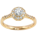 Кольцо Xuping Позолота 18K Цветочный узор с инкрустацией цирконием фото №1 Кольцо Xuping Позолота 18K Цветочный узор с инкрустацией цирконием фото №1