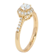 Кольцо Xuping Позолота 18K Цветочный узор с инкрустацией цирконием фото №2 Кольцо Xuping Позолота 18K Цветочный узор с инкрустацией цирконием фото №2