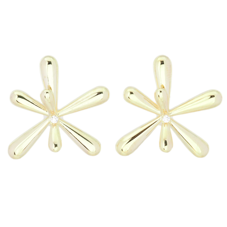 Сережки Xuping JEAN GOUJON Позолота 14K пусети «Декоративні» фото №20