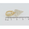 Серьги Xuping JEAN GOUJON Позолота 14K подвески на колечках Сердечки с инкрустацией цирконием фото №2 Серьги Xuping JEAN GOUJON Позолота 14K подвески на колечках Сердечки с инкрустацией цирконием фото №2