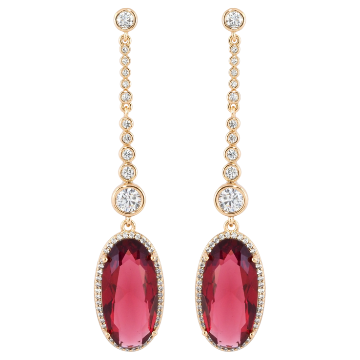 Сережки Xuping JEAN GOUJON Позолота 18К пусети «Підвіски з червоними фіанітами та цирконієм» фото №15 Сережки Xuping JEAN GOUJON Позолота 18К пусети «Підвіски з червоними фіанітами та цирконієм» фото №15