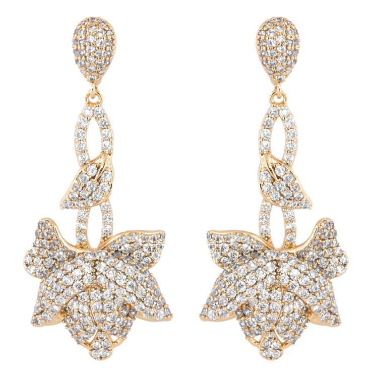 Сережки Xuping JEAN GOUJON Позолота 18К пусети «Витончені підвіски з інкрустацією цирконієм» фото №22 Сережки Xuping JEAN GOUJON Позолота 18К пусети «Витончені підвіски з інкрустацією цирконієм» фото №22