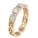 Кольцо Xuping Позолота 18K Дорожка циркония фото №2 Кольцо Xuping Позолота 18K Дорожка циркония фото №2