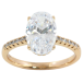 Кольцо Xuping Позолота 18K Фианит на дорожке циркония фото №1 Кольцо Xuping Позолота 18K Фианит на дорожке циркония фото №1