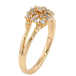 Кольцо Xuping Позолота 18K Инкрустация цирконием фото №2 Кольцо Xuping Позолота 18K Инкрустация цирконием фото №2