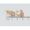 Сережки Xuping Позолота 18K англійський замок Інкрустація цирконієм фото №2 Сережки Xuping Позолота 18K англійський замок Інкрустація цирконієм фото №2