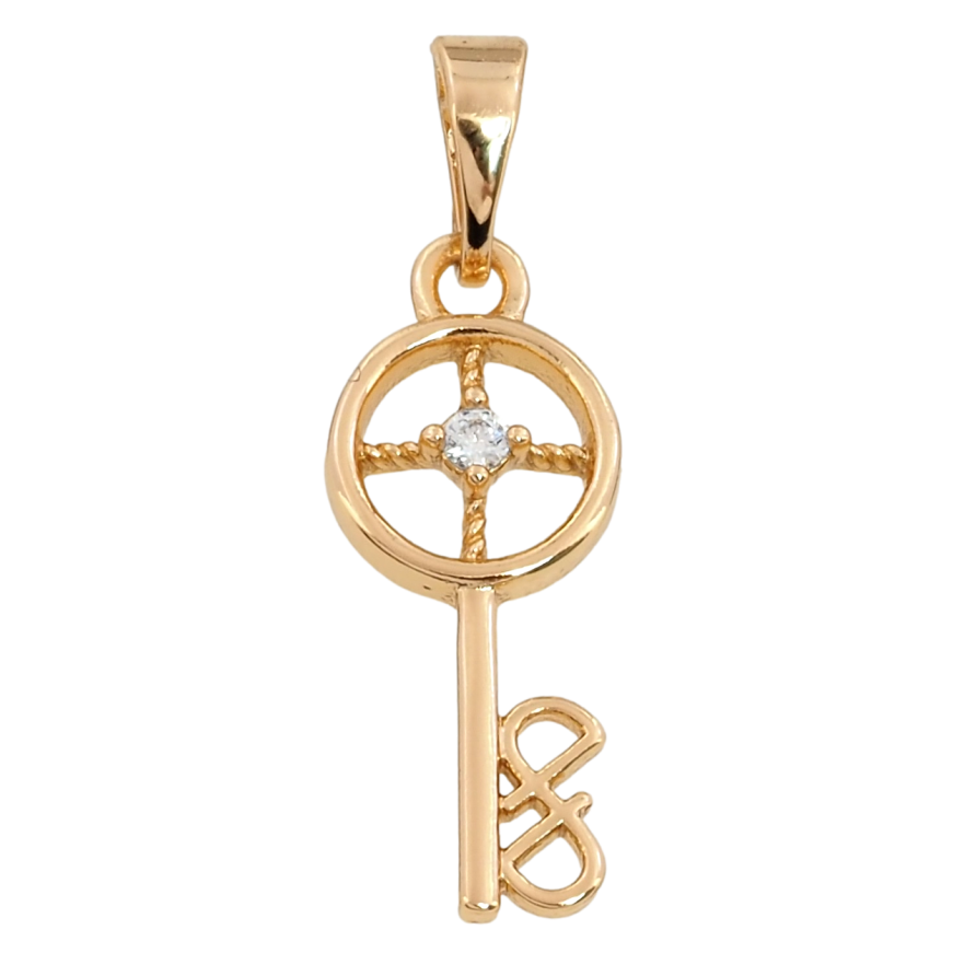 Кулон Xuping Позолота 18K Ключик для цепочки до 5мм фото №1