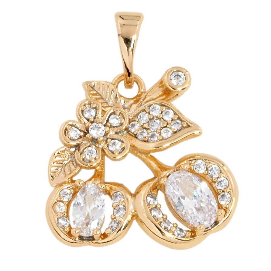 Кулон Xuping Позолота 18K Ягодки для цепочки до 5мм фото №1
