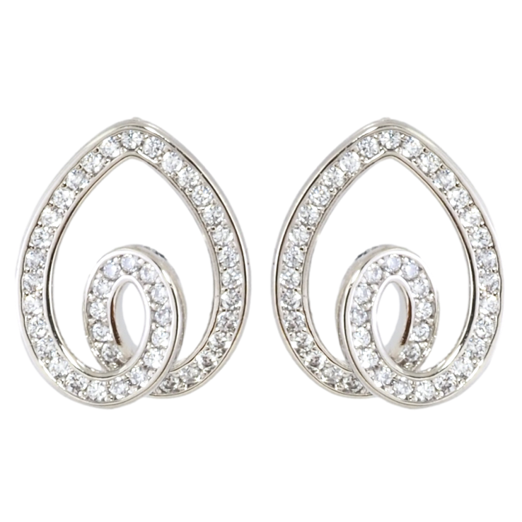 Серьги Xuping Родий пусеты Декоративные фото №10 Серьги Xuping Родий пусеты Декоративные фото №10