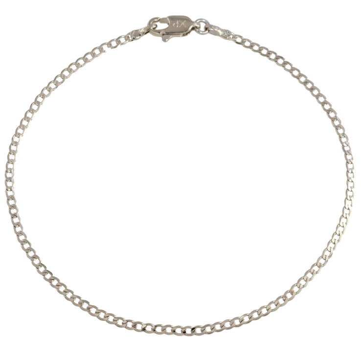 Браслет Xuping Родий Цепочка Панцирная перекрученная размер 20см х 2мм фото №6