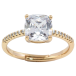 Кольцо Xuping Позолота 18K Фианит на дорожке циркония фото №1