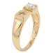 Кольцо Xuping Позолота 18K Фианит с звездочкой фото №2