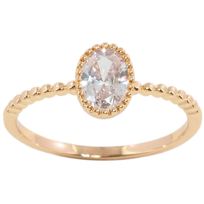 Каблучка Xuping Позолота 18K Фіаніт фото №1 Каблучка Xuping Позолота 18K Фіаніт фото №1