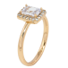 Кольцо Xuping Позолота 18K Фианит в обрамлении циркония фото №2 Кольцо Xuping Позолота 18K Фианит в обрамлении циркония фото №2
