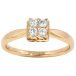 Кольцо Xuping Позолота 18K Четыре кристалла фото №1 Кольцо Xuping Позолота 18K Четыре кристалла фото №1