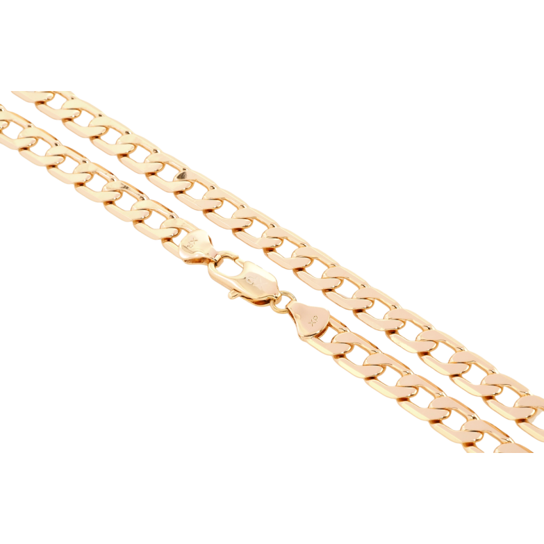 Цепочка Xuping Позолота 18K Плетение Панцирное длина 50см х 7мм фото №1