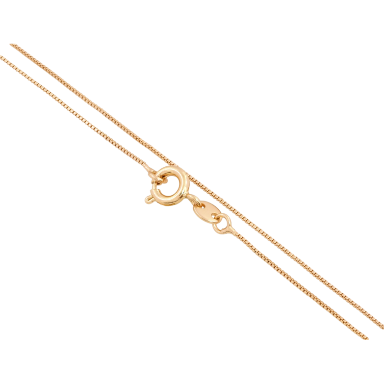 Цепочка Xuping Позолота 18K Плетение Венецианское длина 45см х 1мм фото №1