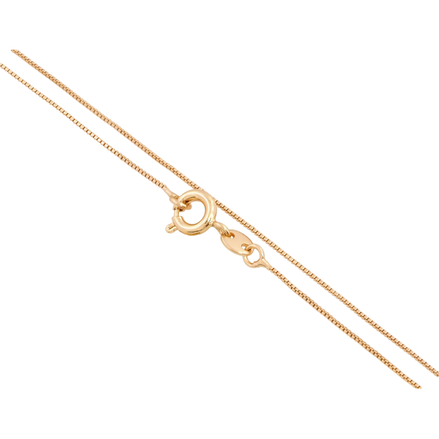 Цепочка Xuping Позолота 18K Плетение Венецианское длина 45см х 1мм фото №1