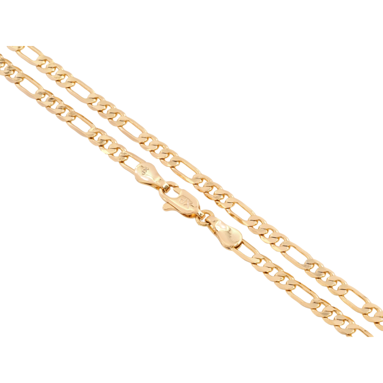 Ланцюжок Xuping Позолота 18K Плетіння Фігаро довжина 44см х 3.5мм фото №1