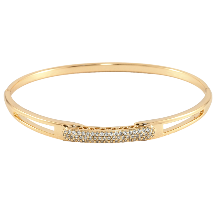 Браслет Xuping Позолота 18K Інкрустація цирконієм» ø 6см фото №22